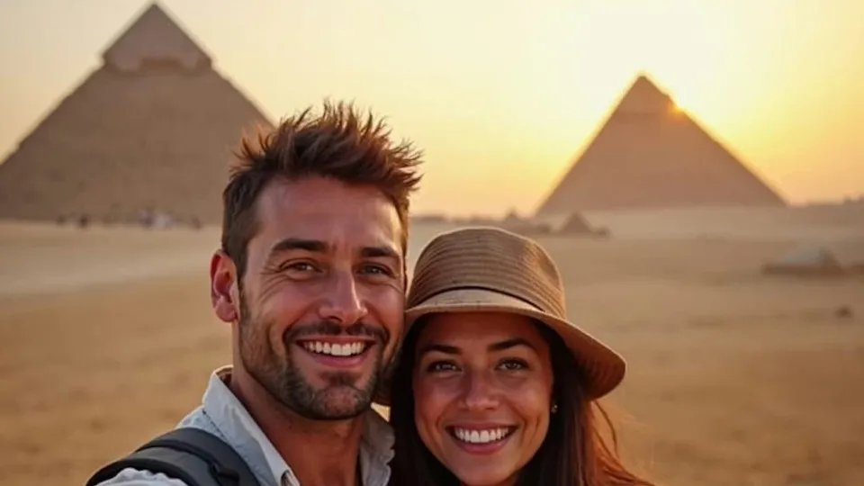 Pyramids of Giza Plateau: Skip the Line Ticket - Image 1